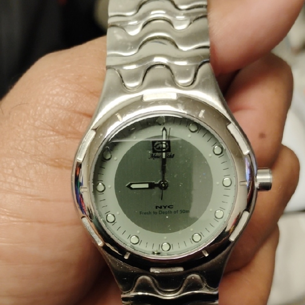 Vintage MARC ECKO NYC FRESH TI DEPTH OF 50m Men's Watch NRMINT